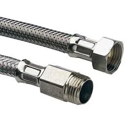 Engate Flexível com Trama de Aço Inox