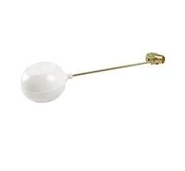 Torneira Boia Metálica com Balão Plástico