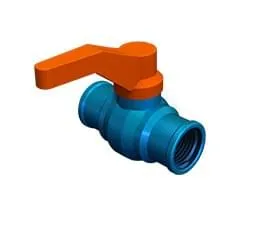 Registro de Esfera Rosca com Alavanca