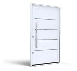 Porta Pivotante com Friso Lucasa