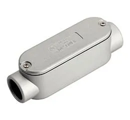 Condulete Fixo Ovalado ½" Tipo "C" com Tampa