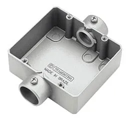 Condulete Duplo ¾" tipo "CD" sem Tampa