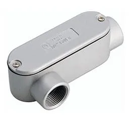 Condulete Fixo Ovalado ½" Tipo "LR" com Tampa