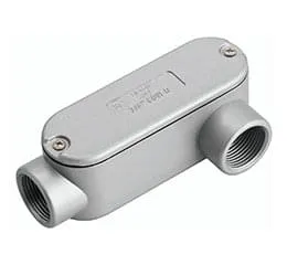 Condulete Fixo Ovalado ½" Tipo "LL" com Tampa