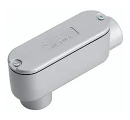 Condulete Fixo Ovalado ½" Tipo "LB" com Tampa