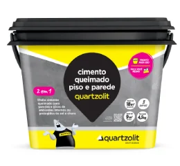 cimento queimado piso e parede quartzolit