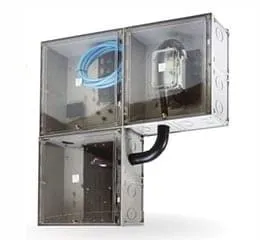 Caixa de Medição Agrupada - 1 Medidor Trifásico T3 – Padrão Elektro