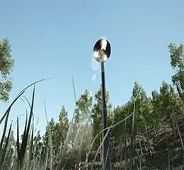 Poste de Fibra de Vidro