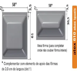 Fôrma Atex Bidirecional 610