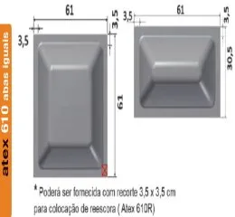 Fôrma Atex Bidirecional 610