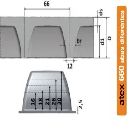 Fôrma Atex Bidirecional 660