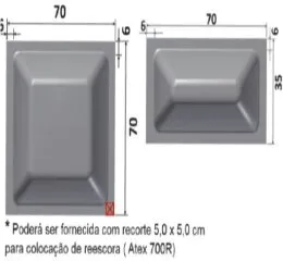 Fôrma Atex Bidirecional 700