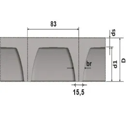 Fôrma Atex Bidirecional 830