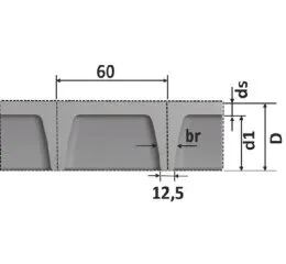 Fôrma Atex Unidirecional 600U