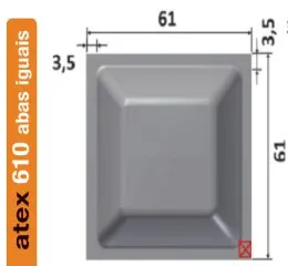 Fôrma Atex Unidirecional 640U