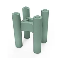 Espaçador Plástico Tipo "Torre"