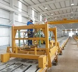 Máquina para Produção de Dormentes Protendidos