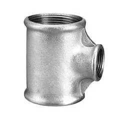 Tee de Redução Galvanizado