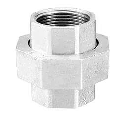 União Assento Ferro Galvanizada