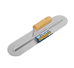 Desempenadeira Lisa Bordas Redondas 10 cm x 40 cm