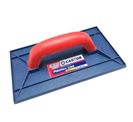 Desempenadeira Lisa Azul 15 cm x 26 cm, 22 cm x 34 ou 18 cm x 30 cm