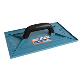 Desempenadeira Corrugada Azul 15 cm x 26 cm, 18 cm x 30 cm ou 22 cm x 34 cm