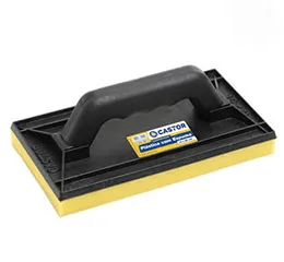 Desempenadeira de Plástico com Espuma 12 cm x 22 cm, 15 cm x 26 cm, 18 cm x 30 cm ou 20 cm x 30 cm