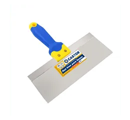 Espátula de Aço Inox Retangular para Gesso 11 cm x 25 cm / 10"