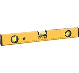 Nível Alumínio 3 Bolhas com Base Magnética 