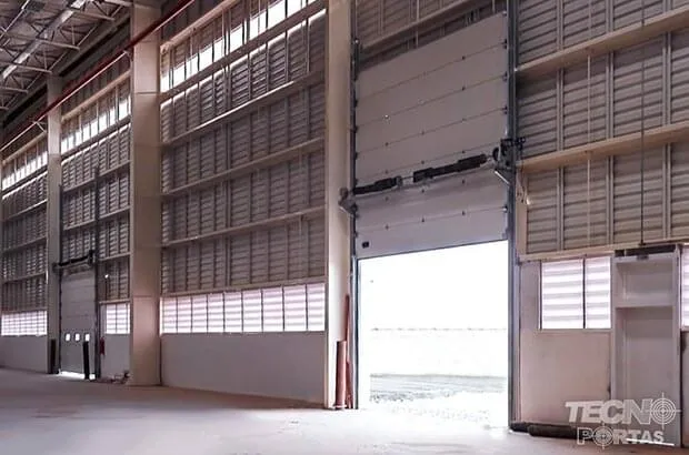 Porta Guilhotina Industrial Tecnoportas