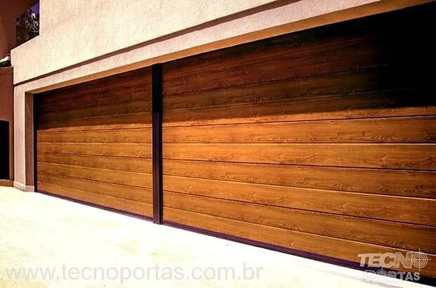 Porta Seccionada Europeia Residencial