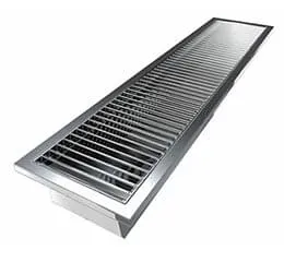 Grelha Gradeada de Aço Inox