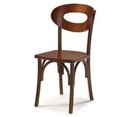 Cadeira Bariloche Assento de Madeira 