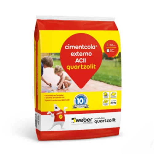 Argamassa Cimentcola Externa ACII Quartzolit