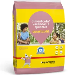 Argamassa Cimentcola Varandas e Quintais Quartzolit