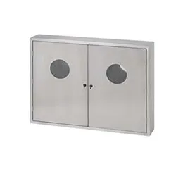 Caixa de Hidrante Dupla de Inox