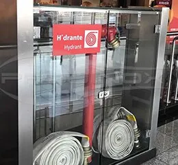 Caixa de Hidrante Inox em Coluna