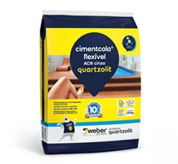 Argamassa Cimentcola Flexível ACIII Cinza Quartzolit
