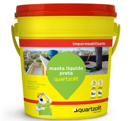 Impermeabilizante Manta Líquida Preta Quartzolit