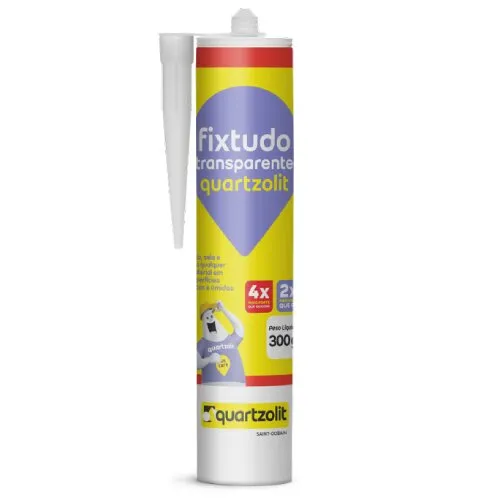 Fixtudo Transparente Quartzolit