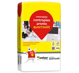 Weber.floor Contrapiso Pronto Quartzolit