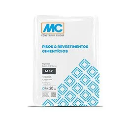 M12 – Pisos e Revestimentos Cimentícios 