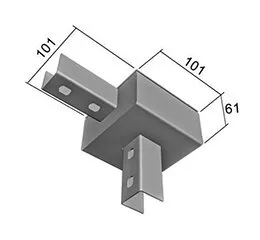 Caixa de Derivação "I" com Saída Inferior