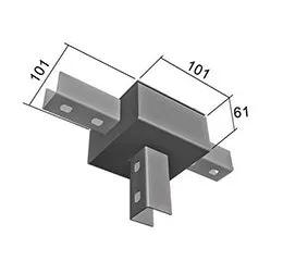 Caixa de Derivação "C" com Saída Inferior