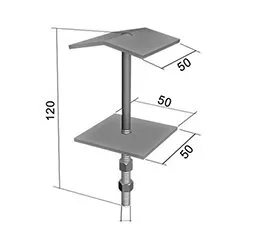 Suporte para Telha Pré-Moldada