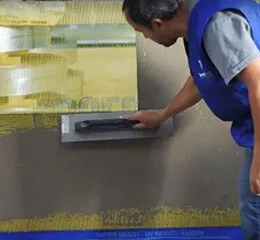 Argamassa Base Coat para Light Steel Frame