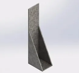 Conector de Ancoragem para Light Steel Frame