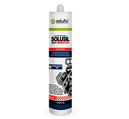 Silicone Solusil Alta Temperatura RTV Acético 