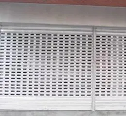 Porta de Aço Vazada