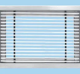 Grelha de Piso com Aba de Embutir 